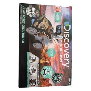 Discovery Mindblown Solar Robot Creation Kit 12-in-1 STEM Building Set 190 Piece